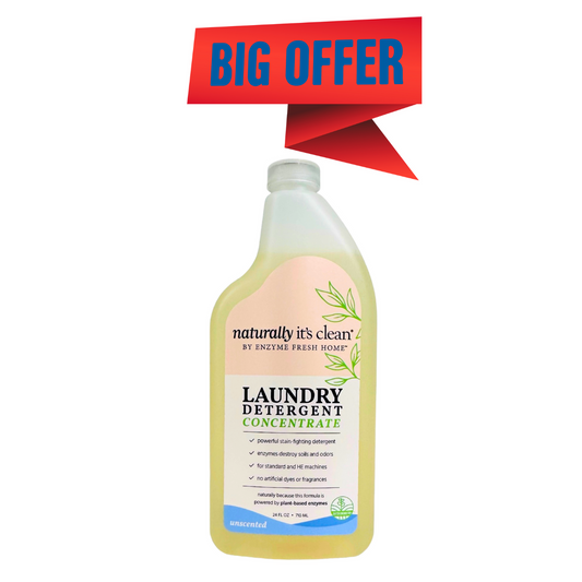 Laundry Detergent Concentrate Unscented 24 oz - CLOSEOUT!!