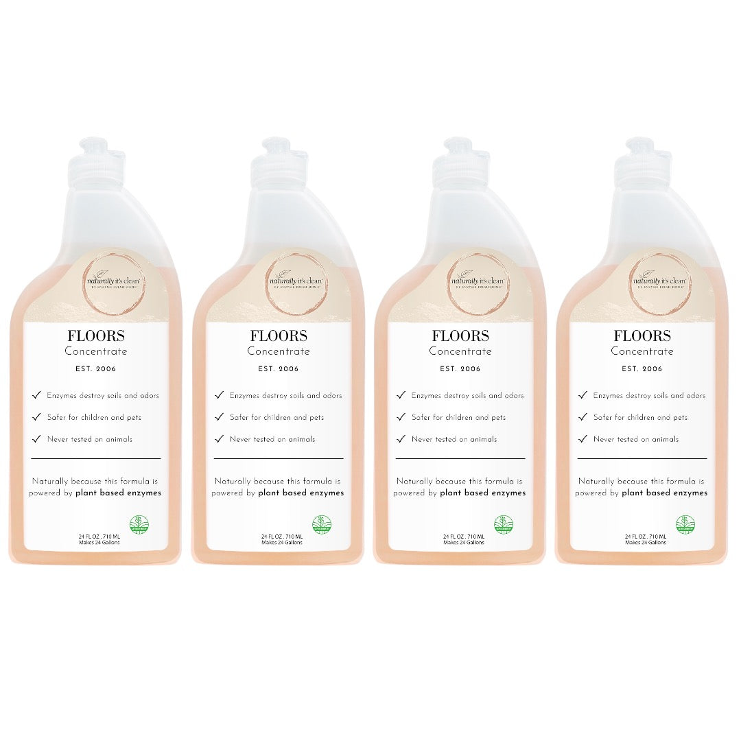 Floor Kit - Floor Cleaner Concentrate - 4 Pack
