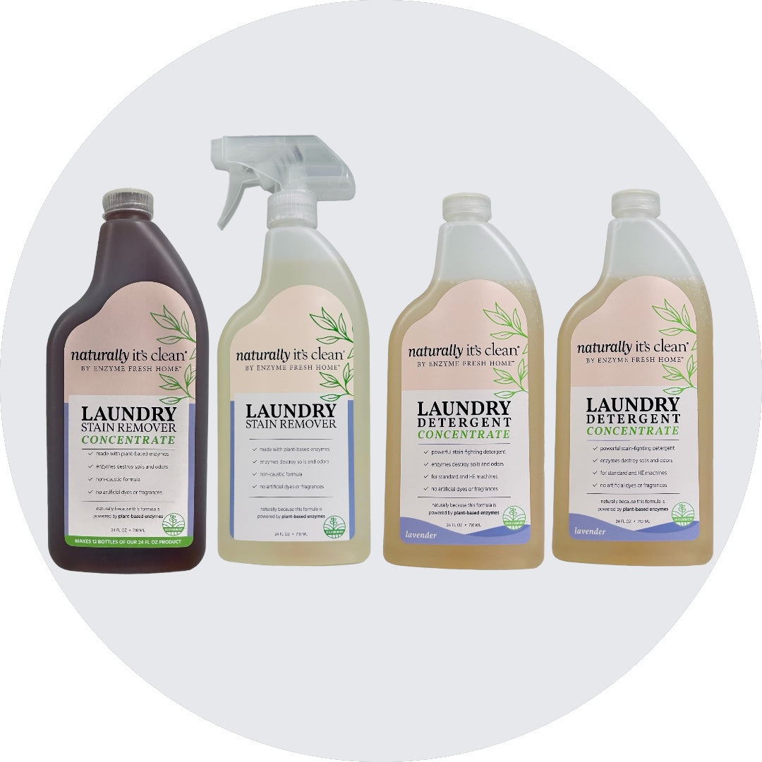 Laundry Kit Lavender Scent 4 Pack Naturally It's Clean