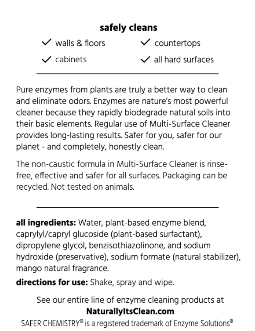 Multi-Surface Cleaner - Ready-to-Use, 24 oz
