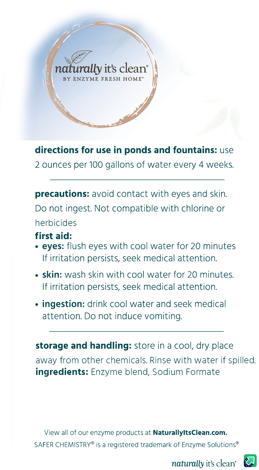 Pond Treatment Concentrate - 24 oz