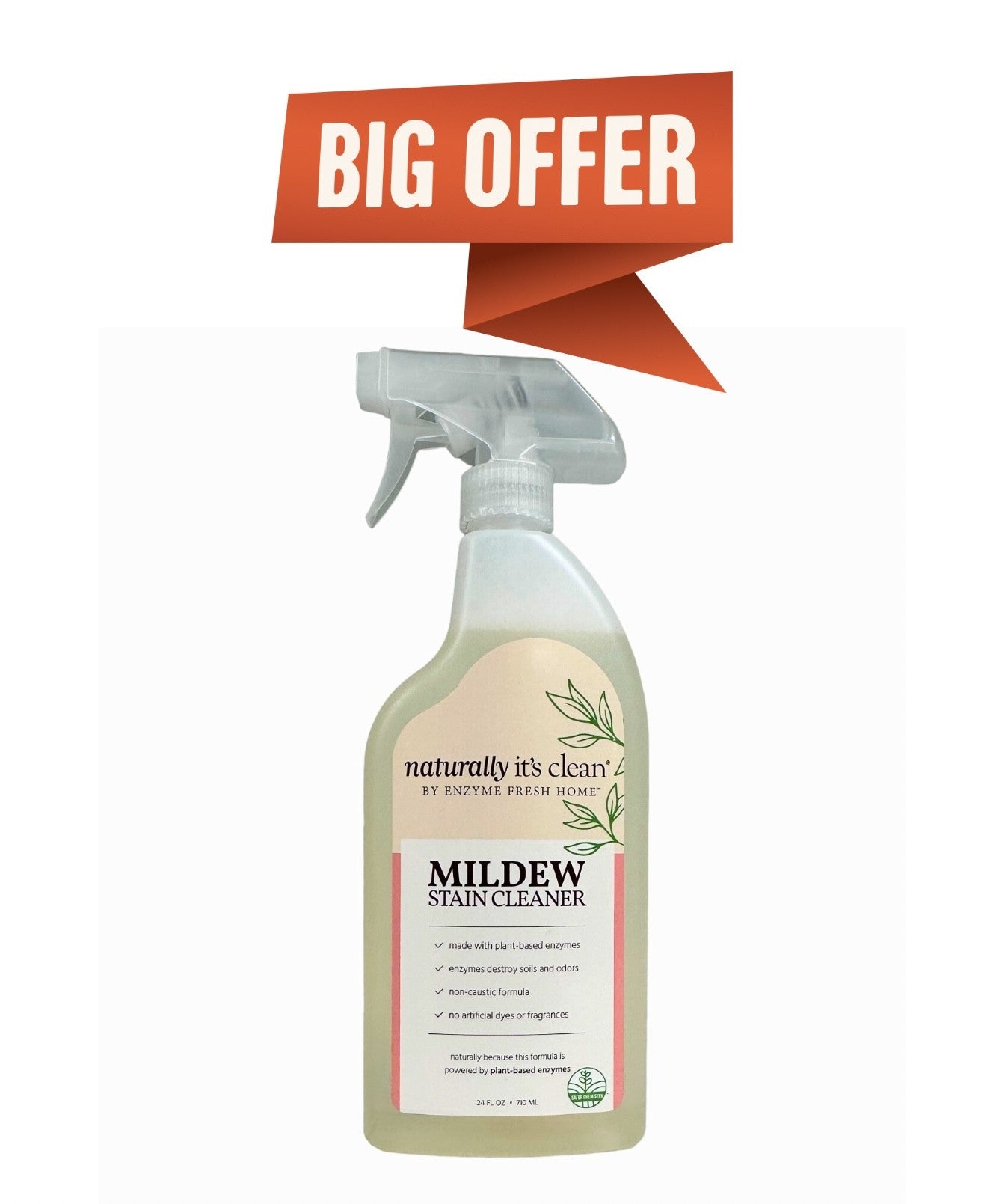 Mildew Stain Cleaner Ready-to-Use 24 oz -CLOSEOUT!