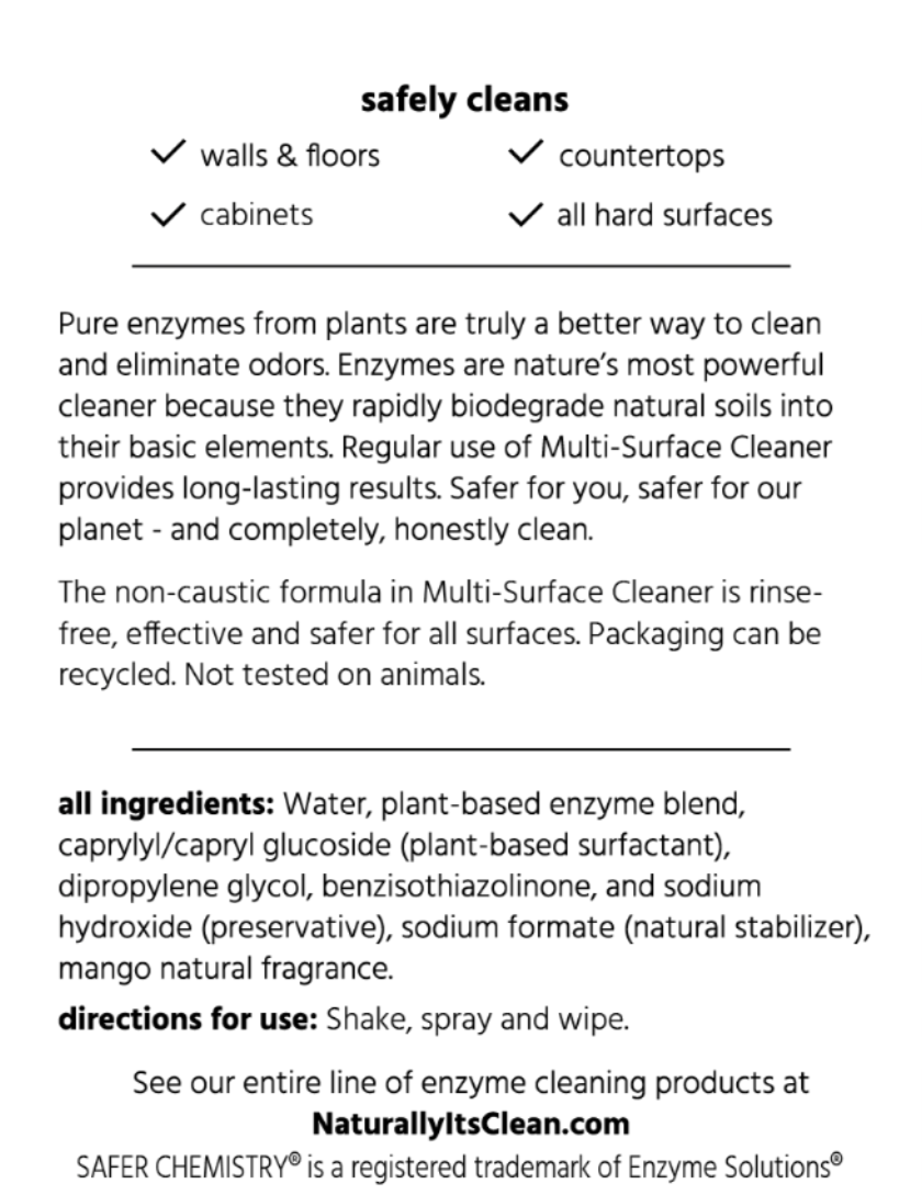 Multi-Surface Cleaner Ready-to-Use 24 Ounces