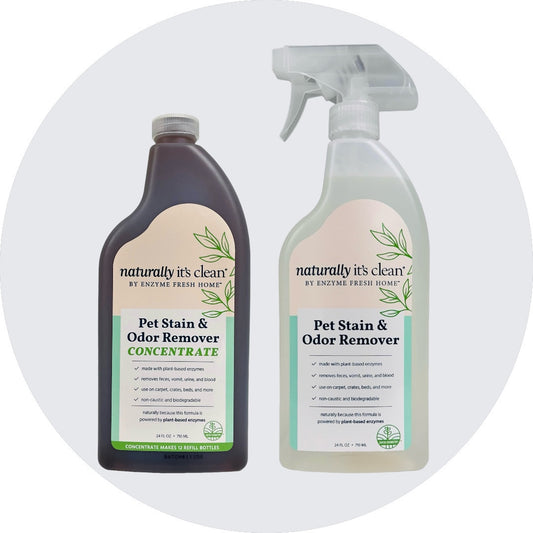 Pet Stain Kit: 1 Ready-to-Use & 1 Concentrate Refill