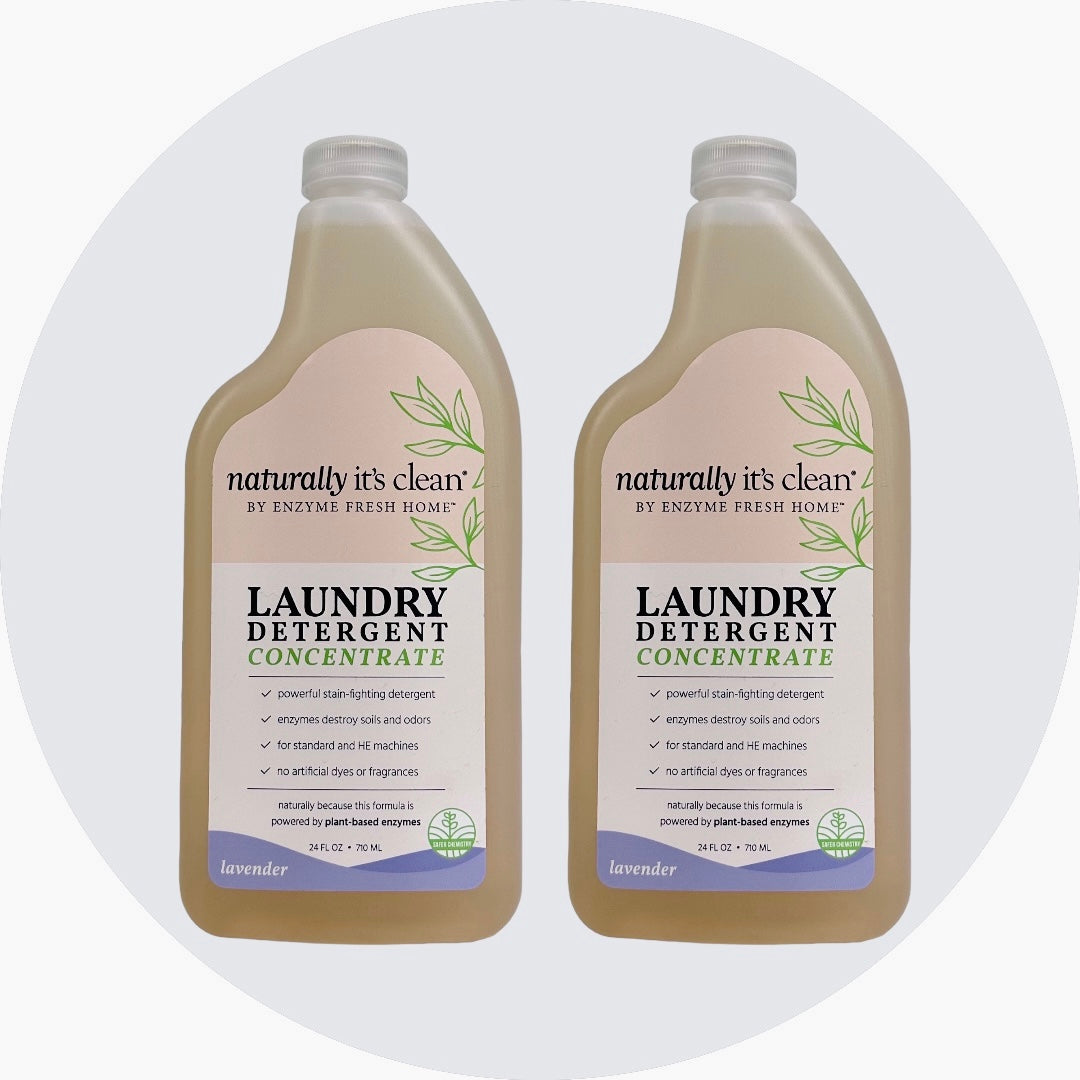 Scented Laundry Detergent Kit -  2 Pack - 24oz